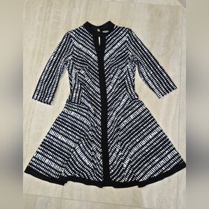 rabbit rabbit rabbit DESIGNS Swing Dress High Neck Keyhole Front & Back